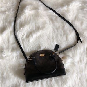 Authentic Coach Cora Dome Mini Satchel